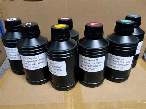 Tinta Dura Uv De Ml Para Cabezal De Impresi N Tx Xp Dx Dx