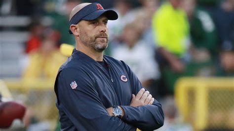 One game, and rookie Bears coach Matt Nagy already looks and sounds bad ...