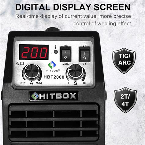 Buy HITBOX 2 In 1 TIG ARC Welder 200Amp 240V HF TIG ARC Welding Machine