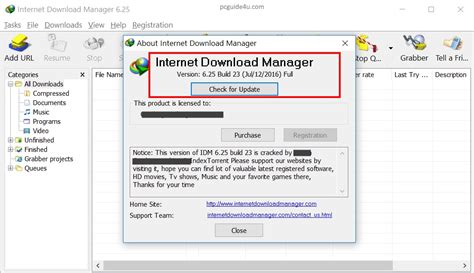 You only have to set the url of the file you want to download or include a shortcut in your web browser. Internet Download Manager (IDM) - Registered Version ...