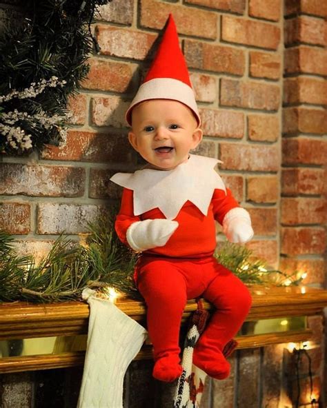 This Baby Elf On The Shelf Is The Cutest Thing This Holiday Season