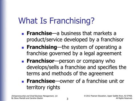 Ppt Chapter 2 Franchising Powerpoint Presentation Free Download Id