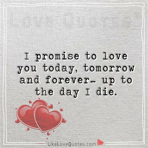 I Promise To Love You Forever Quotes Positive Quotes