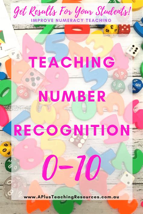 Teaching Number Recognition 1 10 Games And Printables