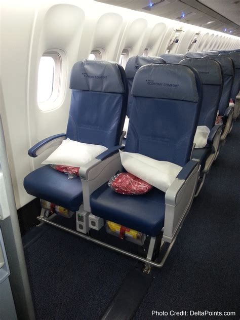 Delta 767 300 Economy Comfort Seats Delta Points Blog Review 10