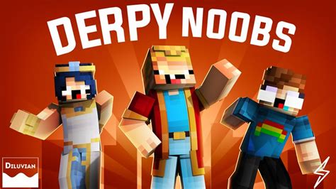 Derpy Noobs By Diluvian Minecraft Bedrock Edition Skin Pack