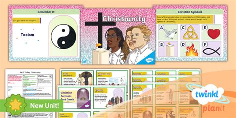 Year 4 Re Christianity Lesson Pack Faith Today Twinkl