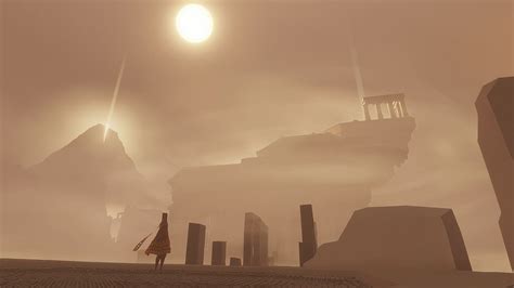 Journey Thatgamecompany Ps4 Playstation Artwork Painting Abstract