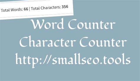 Word Counter Character Counter Small Seo Tools Web And Seo Tools