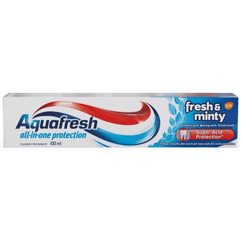 Aquafresh Toothpaste Fresh And Minty 100ml Merco Trading Company