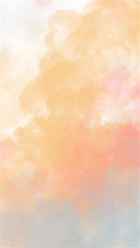 Top 94 Imagen Peach Cloud Background Vn