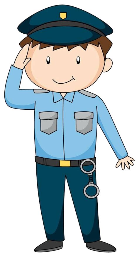 Policeman Clipart Salute Policeman Salute Transparent Free For