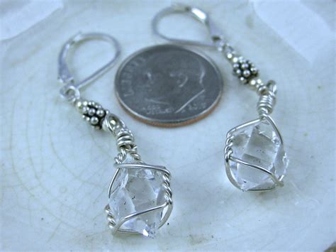 Water Clear Genuine Herkimer Diamond By Fallhillbeadandgem On Etsy