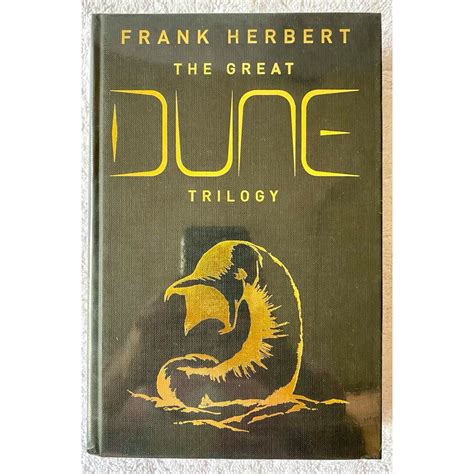 The Great Dune Trilogy By Frank Herbert Hardcover Shopee Philippines