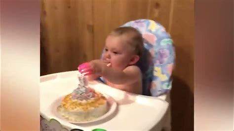 Funny Babies Blowing Candle And Fails Funny Baby Videos Youtube