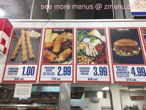 You probably shouldn't drive two hours to try them, but if you're visiting costco in canada anyway, give them a try. Online Menu of Costco Food Court Restaurant, Foster City ...