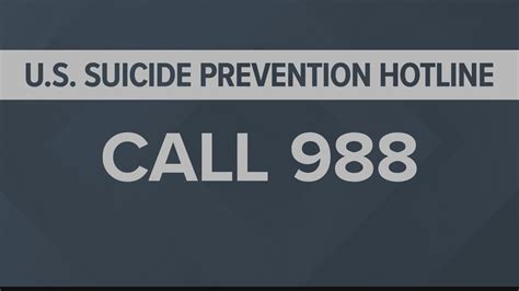 New 988 Suicide Prevention Hotline Launching Saturday