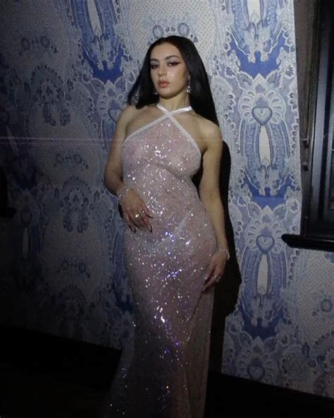 Charli Xcx Wears A See Through Dress To The Brit Awards