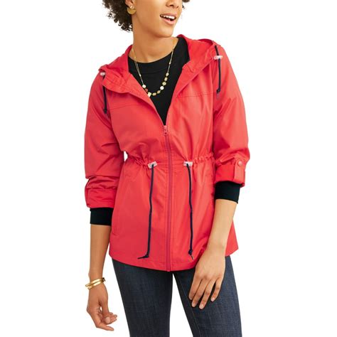 Weather Tamer Weather Tamer Womens Hooded Packable Anorak