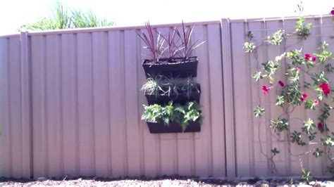 Vertical Garden Colorbond Fence Elevasi