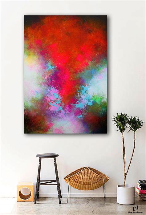 Large Original Abstract Painting On Canvas Contemporary Wall Art