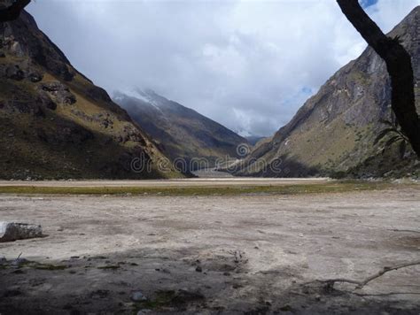 Trekking Santa Cruz In Cordillera Blanca In Peru Stock Image Image Of