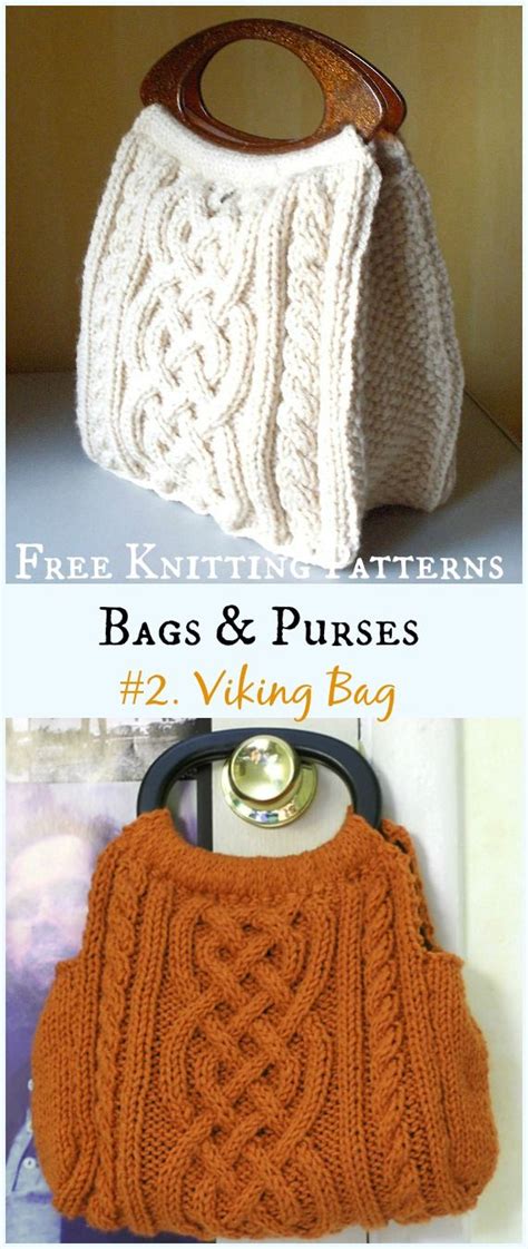 With more than 180 free bag knitting patterns to choose from your possibilities are endless! Woodworking #viking #knitting #pattern viking knitting ...