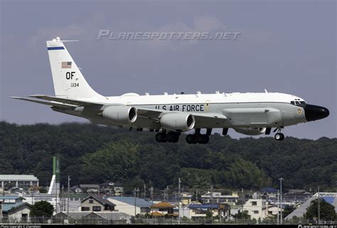 62 4134 Usaf United States Air Force Boeing Rc 135w Rivet Joint Photo