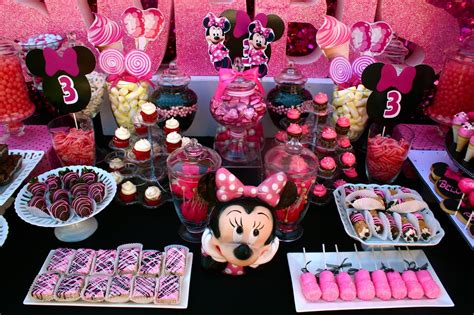 Easy to make if you follow the instructions. 33 Minnie Mouse Themed Candy Buffet Ideas | Table ...