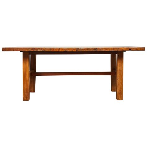 19th Century Philippine Long Dinning Table Made In Solid Molave Wood At