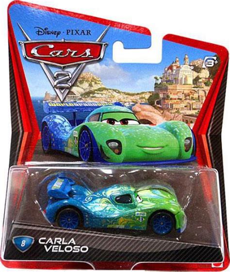 Disney Pixar Cars Cars 2 Main Series Carla Veloso 155 Diecast Car