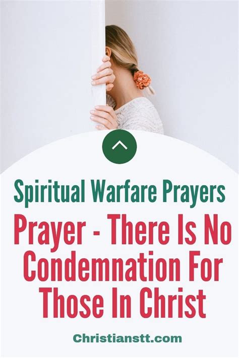 Prayer There Is No Condemnation For Those In Christ In 2020 No