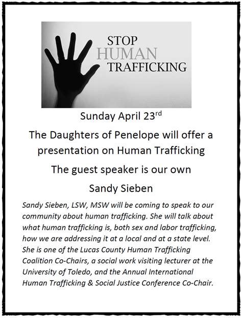 Stop Human Trafficking Holy Trinity Greek Orthodox Cathedral