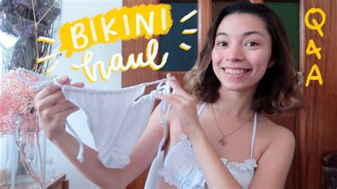 Bikini Haul Ft Escape Swimwear Youtube