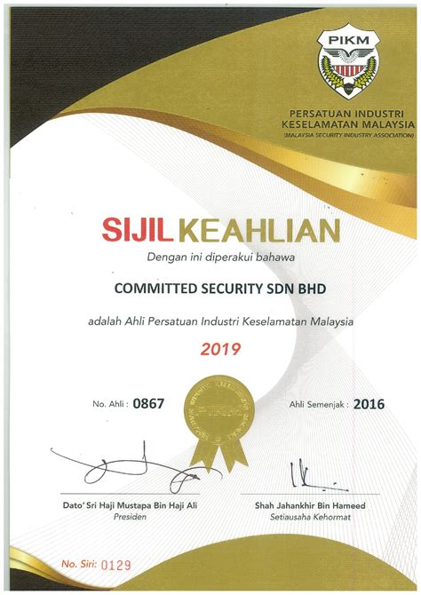 Bhd., kuala lumpur swift code information. COMMITTED SECURITY SDN. BHD.