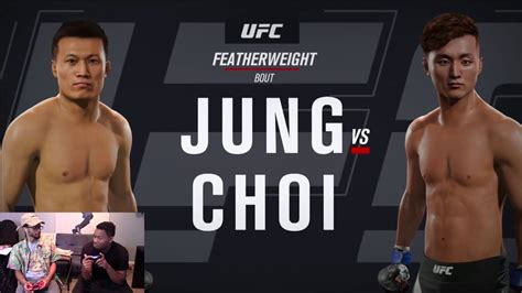 EA Sports UFC WITH FRIENDS Chan Sung Jung VS Dooho Choi Best