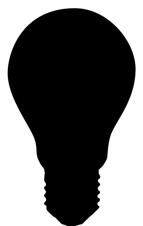 Svg Idea Incandescent Bulb Lamp Free Svg Image And Icon Svg Silh