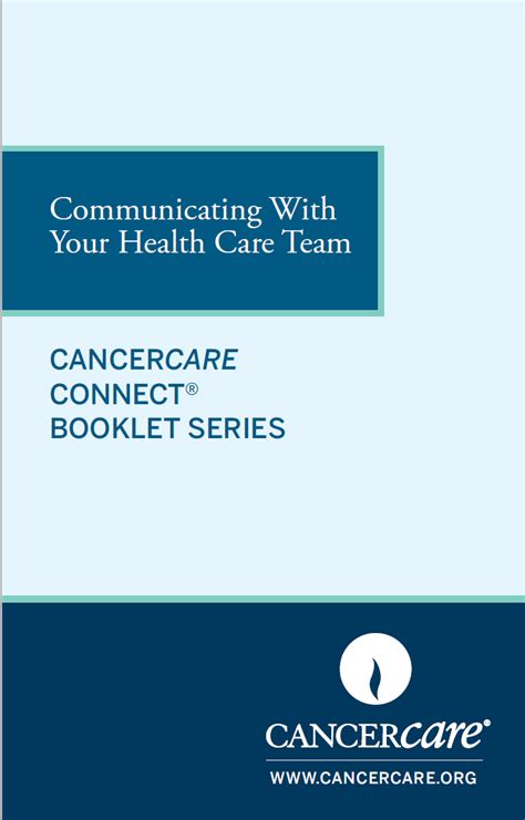 Cancer Communicating With Your Health Care Team