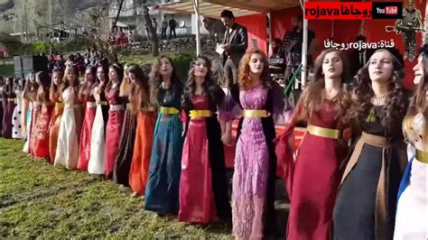 تراث كردي رقص بنات كرديات لباس كردي رقص كردي نار دبكة بنات حفلات كردية زمر Youtube