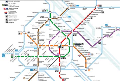 Vienna Metro System And Metro Map For Travellers