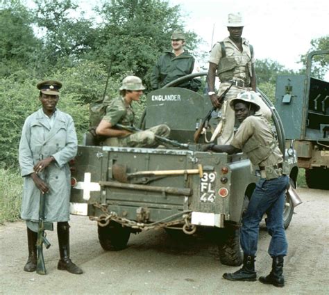 Rhodesian Army Land Rovers Military History Military Photos