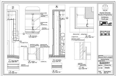Working Interior Design Shop Drawing Details Behance