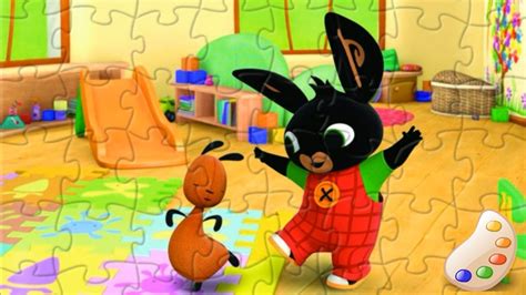Cbeebies Bing Bunny And Flop Fun Kids Puzzle Game Video Youtube