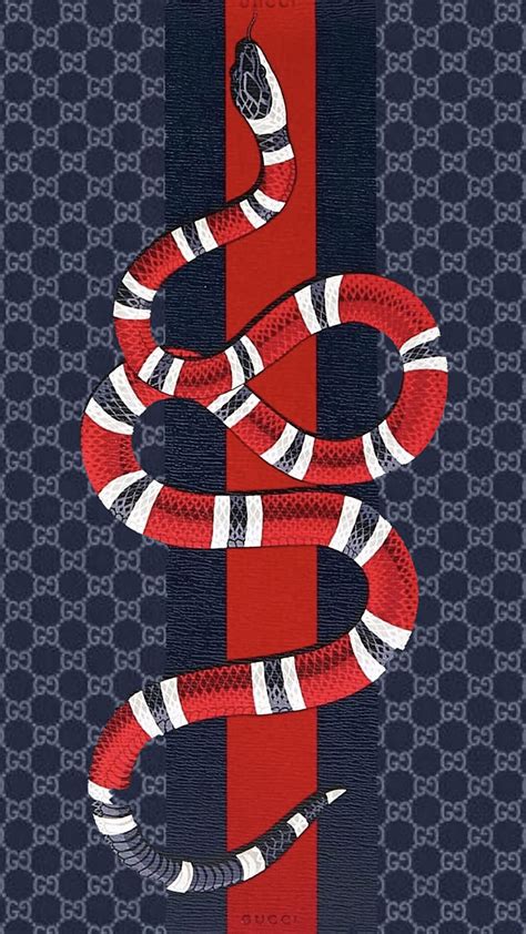 Red Gucci Logo Wallpaper