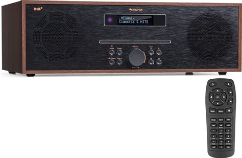 Buy Auna Silver Star Cd Dab Radio Dab Radio With Slot In Cd Player