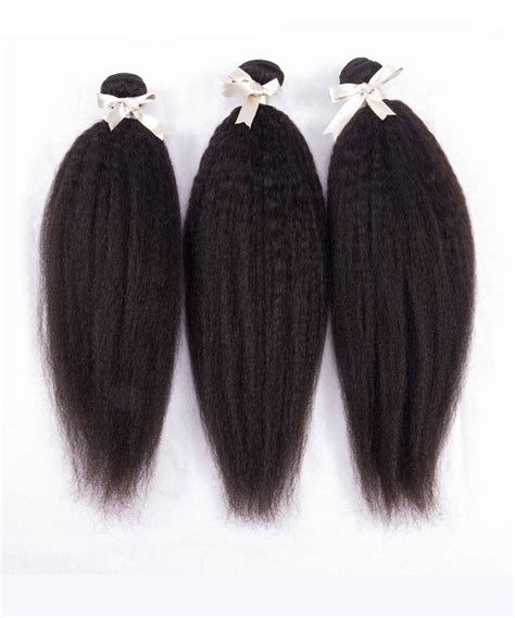 Peruvian Virgin Hair Kinky Straight Unprocessed Human Virgin Hair Weave Bundles Msbuy Com
