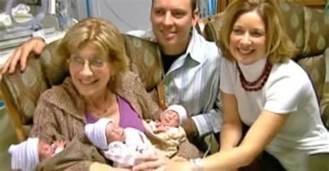 56 Year Old Surrogate Stuns By Giving Birth To Triplet Girls