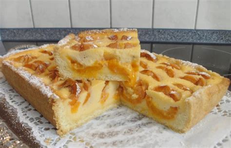 Das ist der richtige kuchen. " Mini " Aprikosen-Pudding-Kuchen - Rezept - kochbar.de