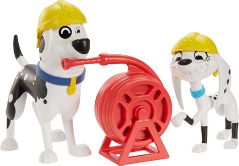 101 Dalmatian Street Gbm38 Disney Firehouse Fun 2 Pack Dolly And Dad