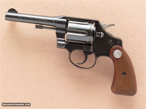 Colt Police Positive Cal 32 Colt Np 4 Inch Barrel 1957 Vintage Sold